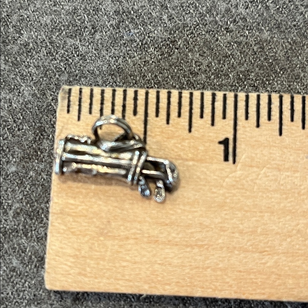 Sterling Golf Bag/Club Charm - Picture 4 of 6
